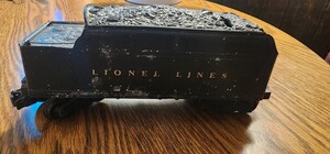 Lionel Lines Postwar Coal Tender