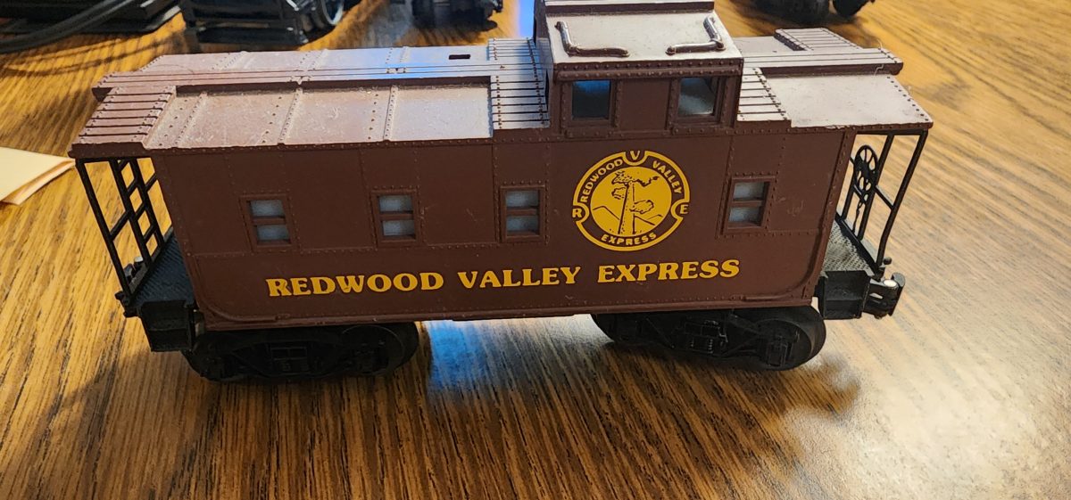 Redwood Valley Express Caboose